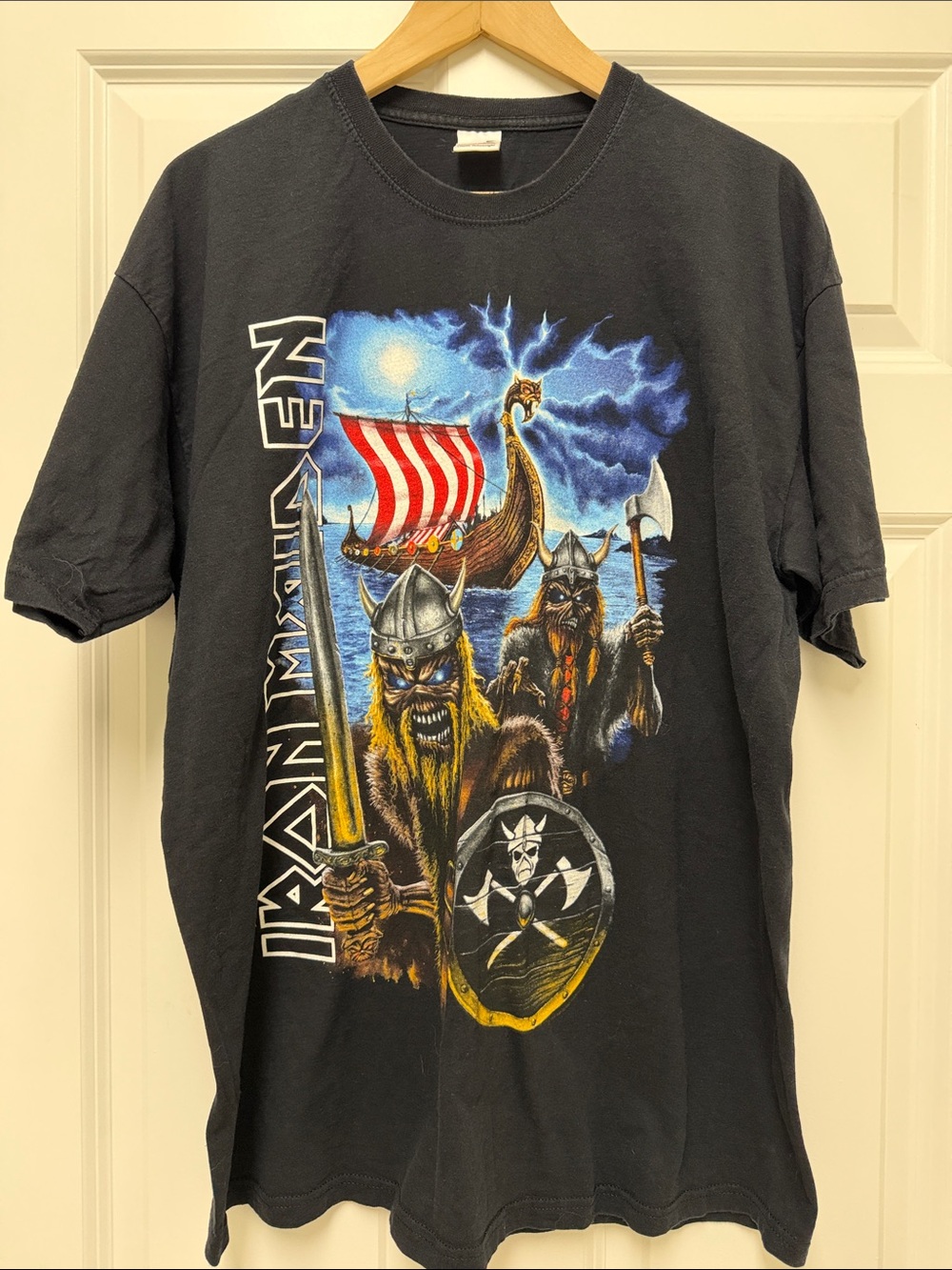 Iron Maiden A Matter of Life and Death 2006 Nordic Tour Shirt Size XL